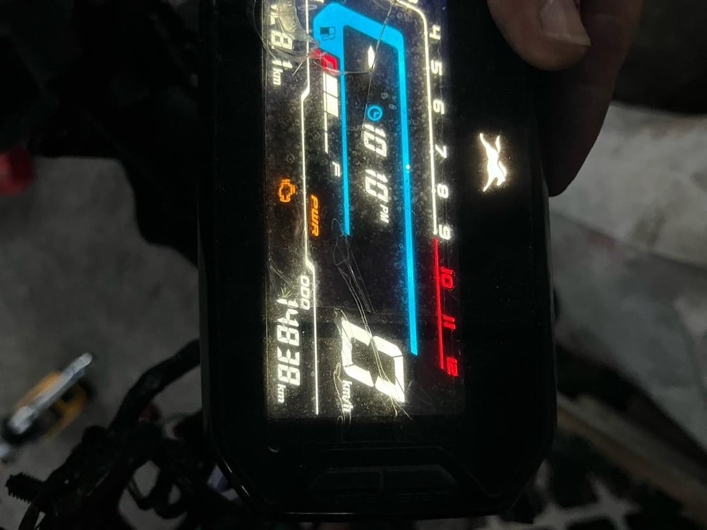 tvs raider 125 gösterge km saati kilometre kadran - 4