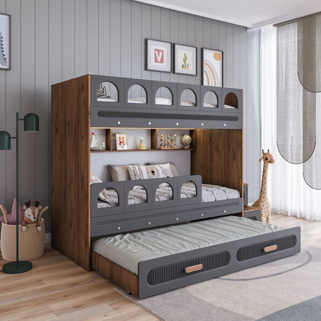Ranza Yavrulu Komple Full Mdf Çelik Destekli - 5