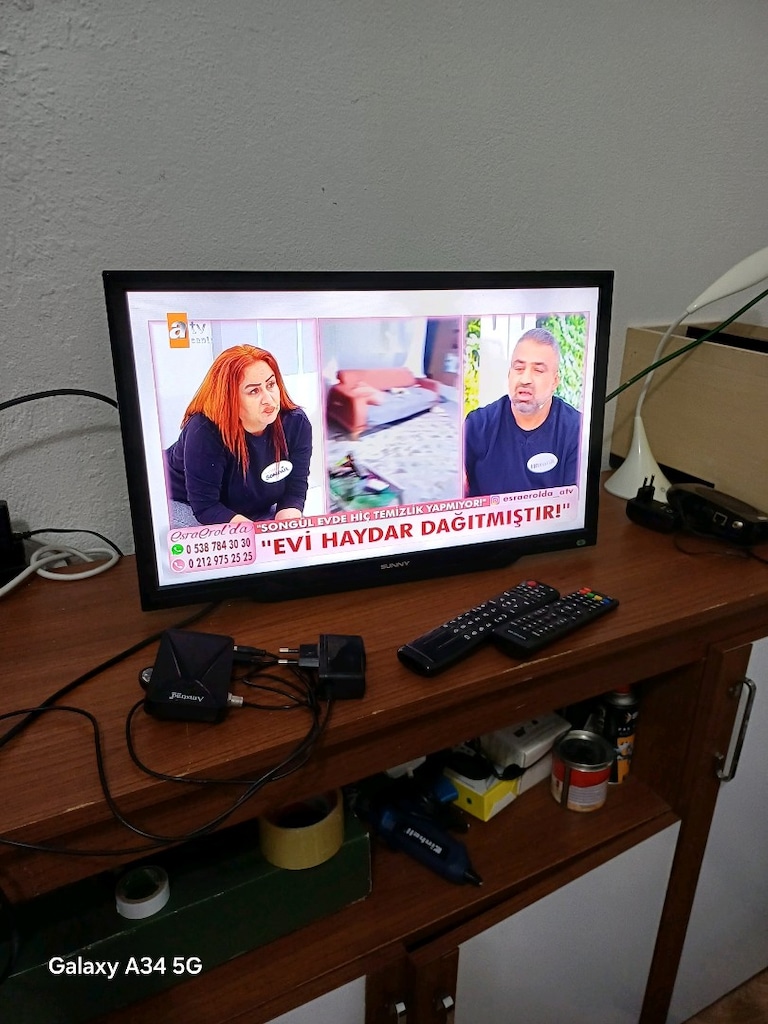 60 ekran led tv. + hd uydu - 2