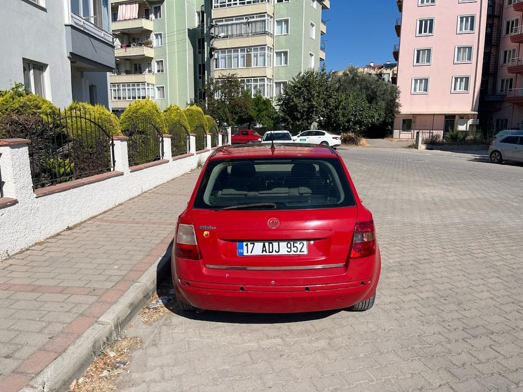 Fiat Stilo Kırmızı - 3