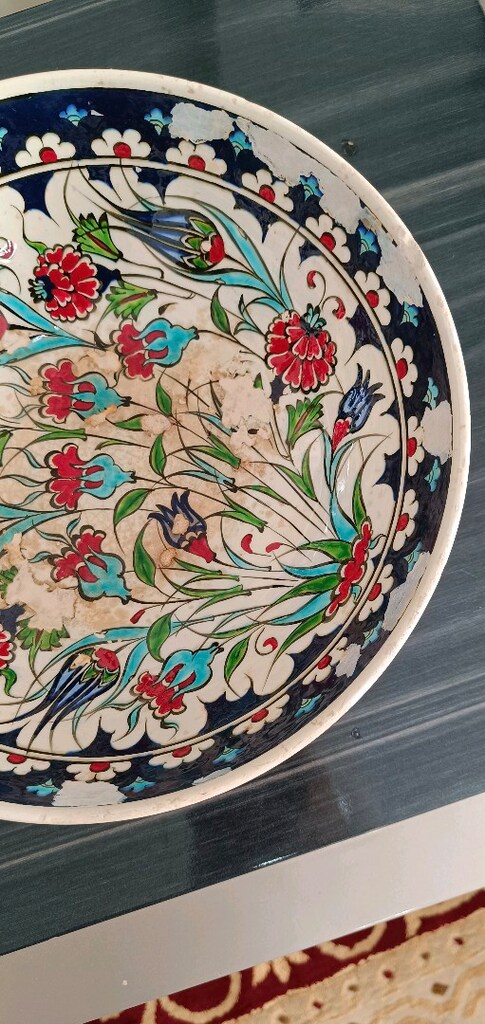 çini büyük kase - 5
