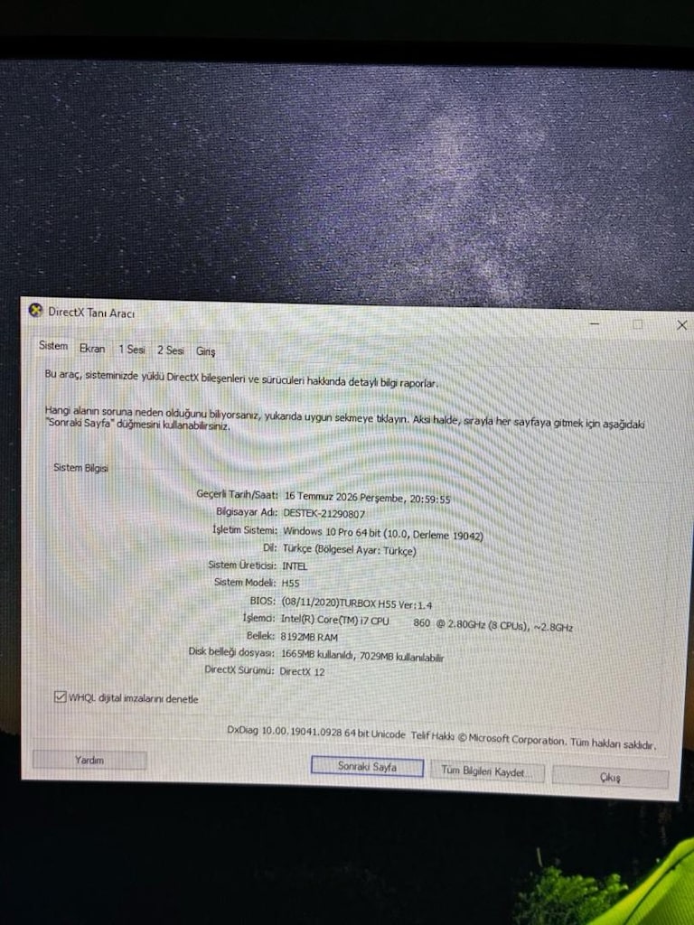 ışıklı kasa pc montiör kasa bilgisayar - 12