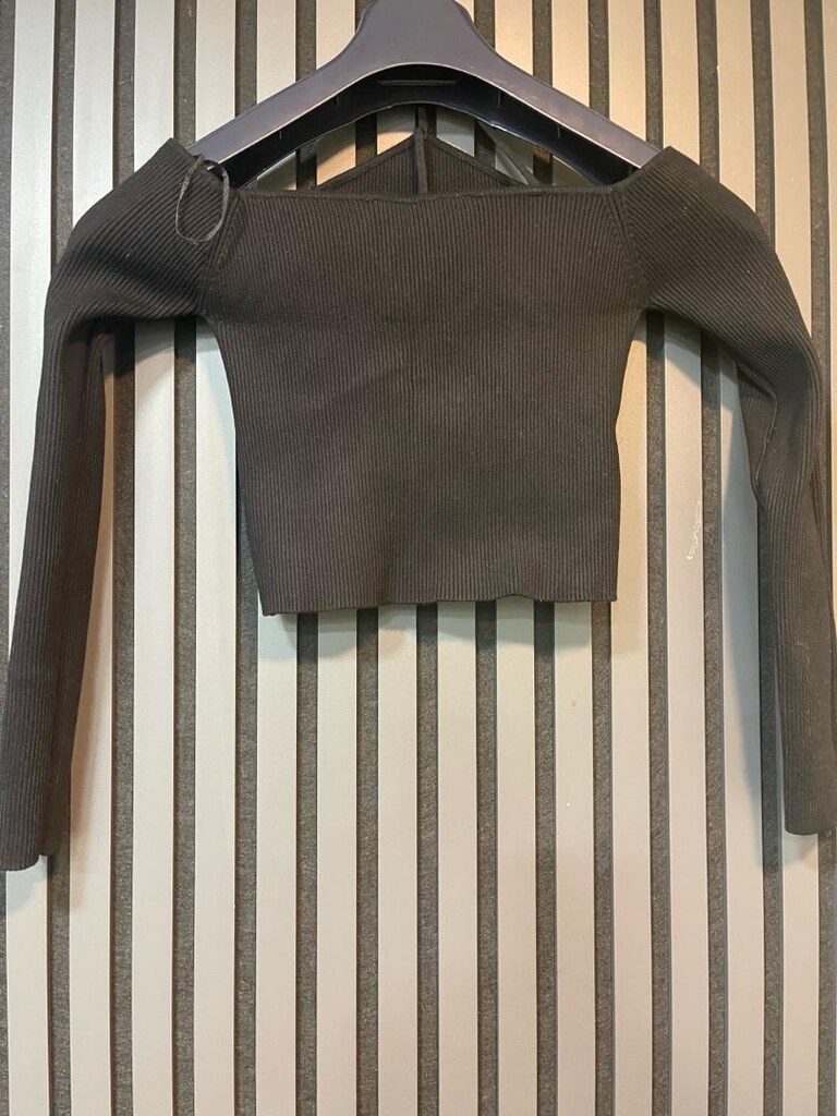 ZARA UZUN KOLLU CROP TOP - 4