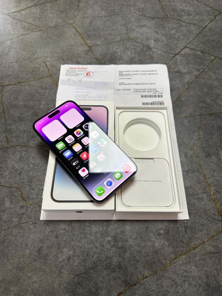 iPhone 14 pro max yurtiçi kutulu faturalı 256 gb nokta hatasız pil 86 - 10