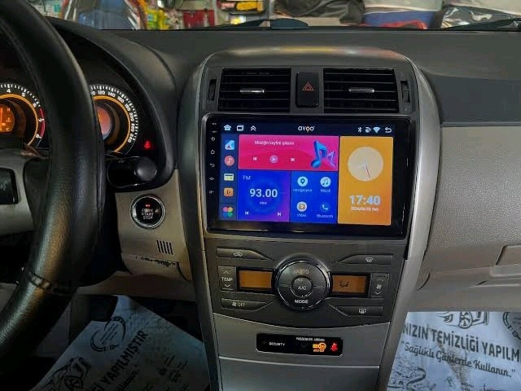 RAVX MULTİMEDYA ŞOOK TOYOTA COROLLA CARPLAY KAMERA HEDİYE 4GB REM TEYP - 2