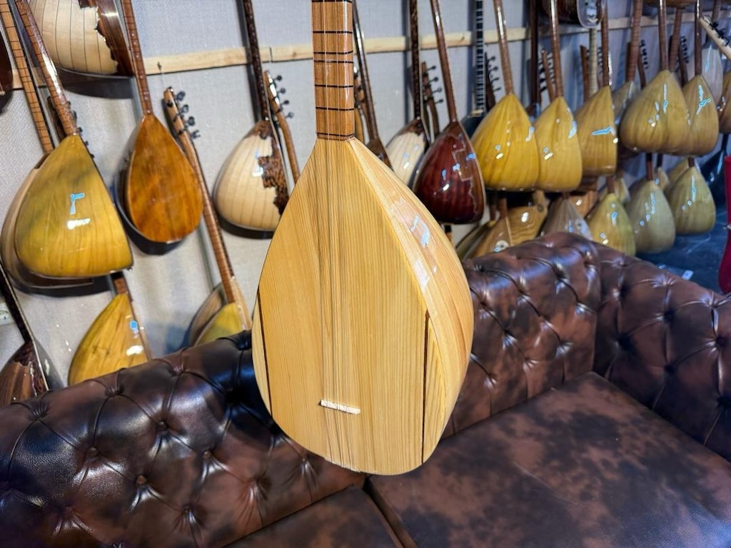 TAM PROFESYONEL 41 TEKNE KARAĞAÇ UZUN SAP SAZ - 5