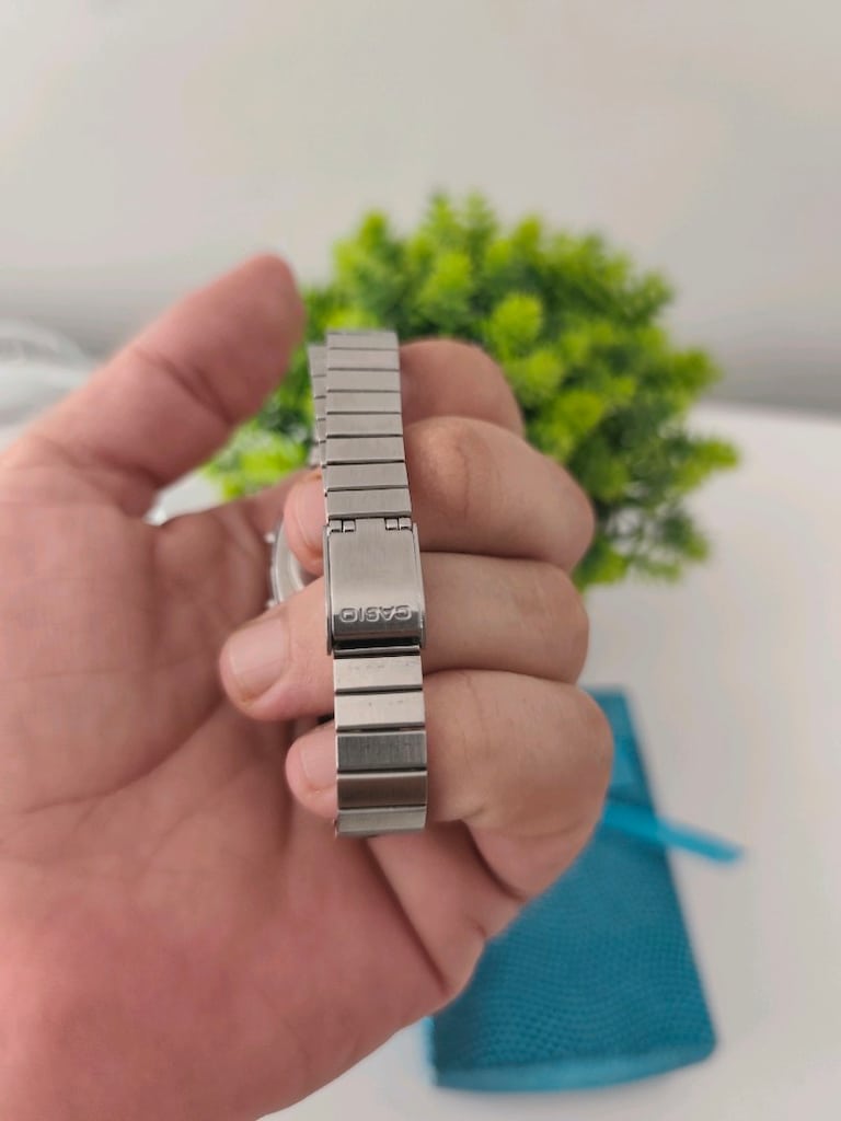 Orjinal Casio Mini Çelik Dijital Kadın Saat - 20