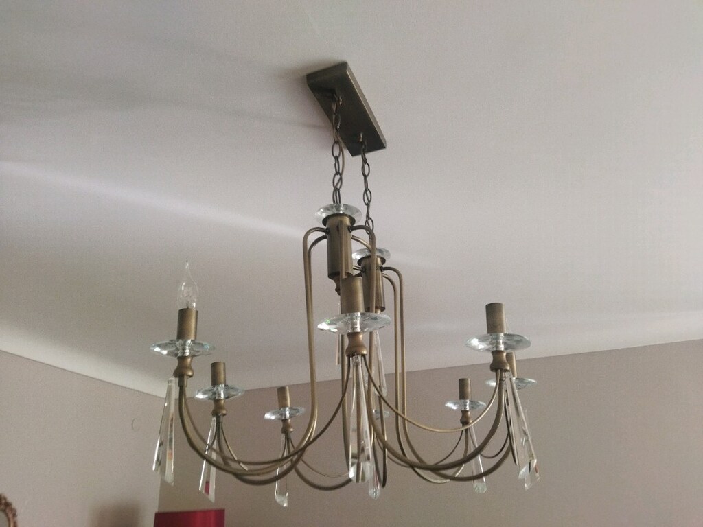 SIFIR BÜYÜK METAL VARAK AVİZE - 6