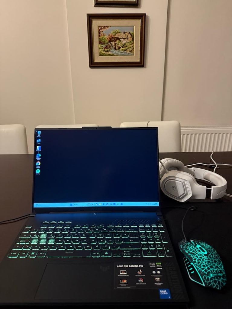 0 ayarında asus tuf gaming bir kaç defa kullanıldı - 3