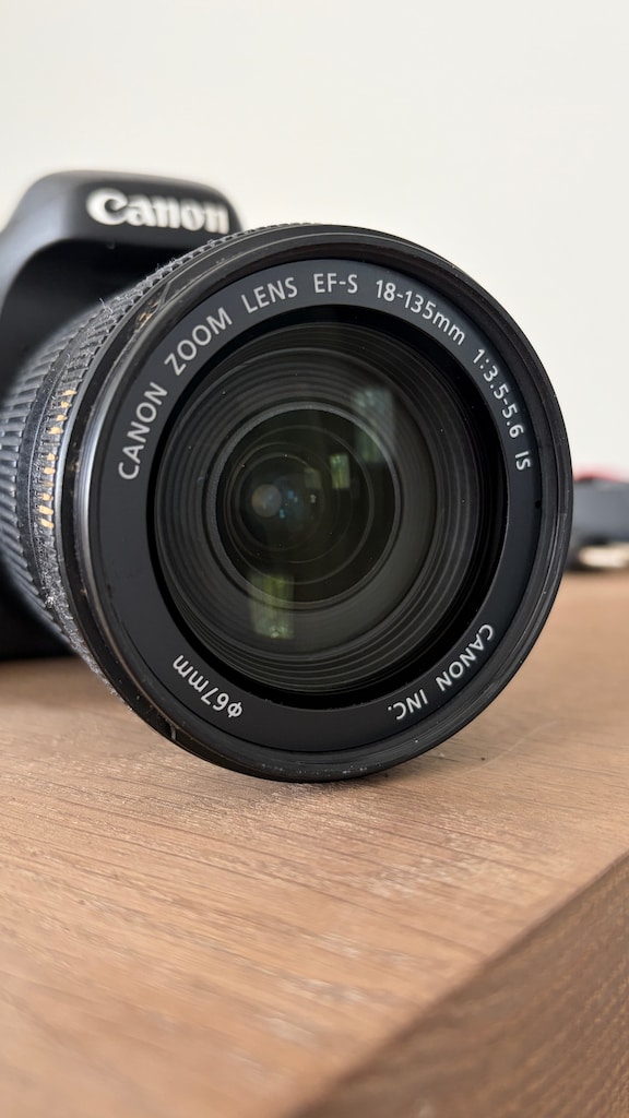 Canon EOS 7D ve 18-135mm Lens Kutulu Çantalı Sorunsuz Shutter 11k - 11