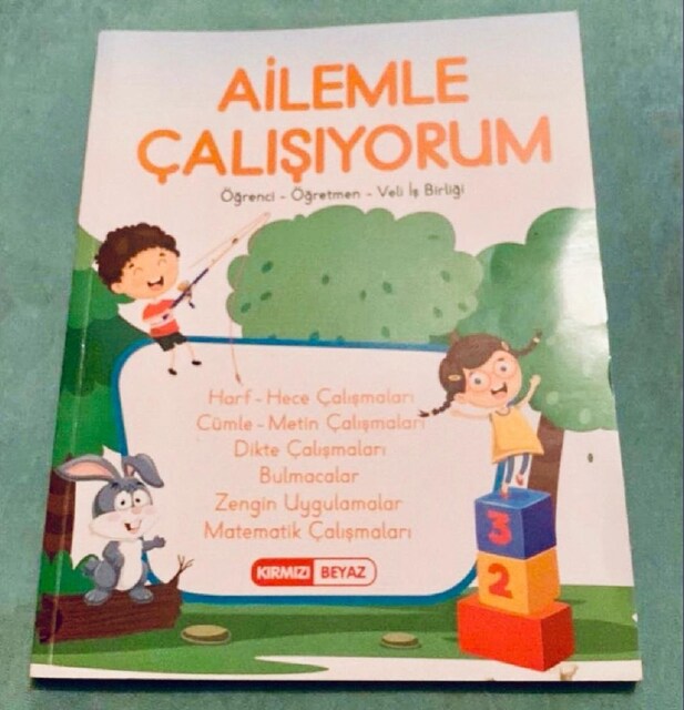 1.sınıf ailemle calısıyorum yeni kitap