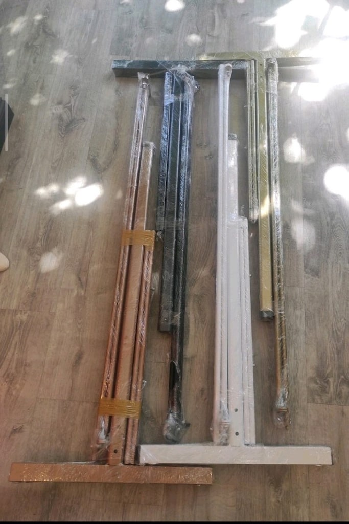 Eşek Askısı,Butik Askı,Bitik Askısı,Ayaklı Askılık, Tekerlekli Eşek - 4