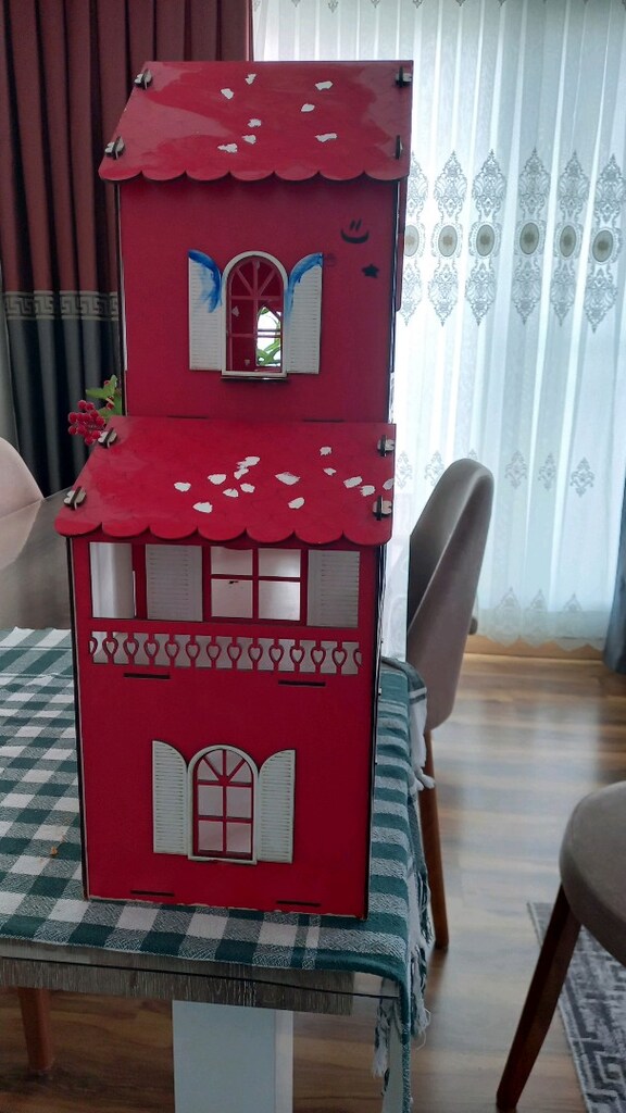 oyuncak ahşap ev - 4