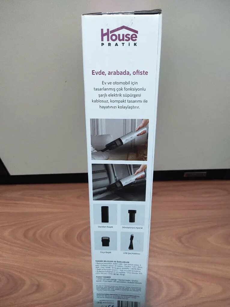 Kablosuz Şarjlı El Süpürgesi - 4