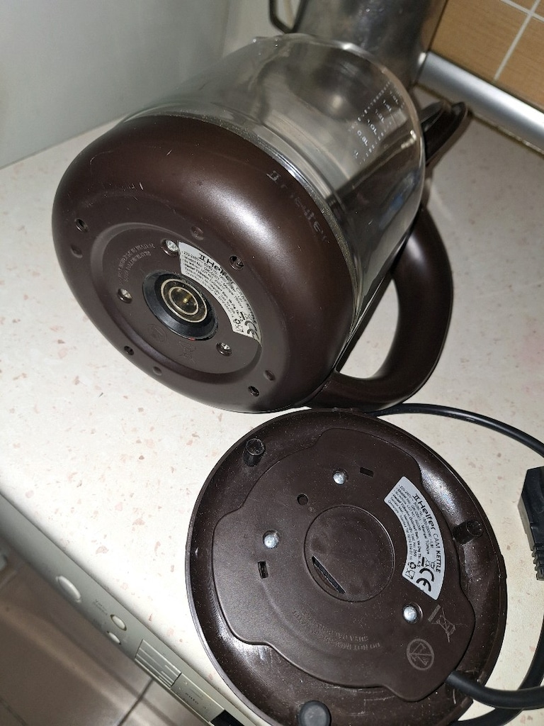 Gökkuşağı renklerinde Işıklı Cam kettle heifer - 7