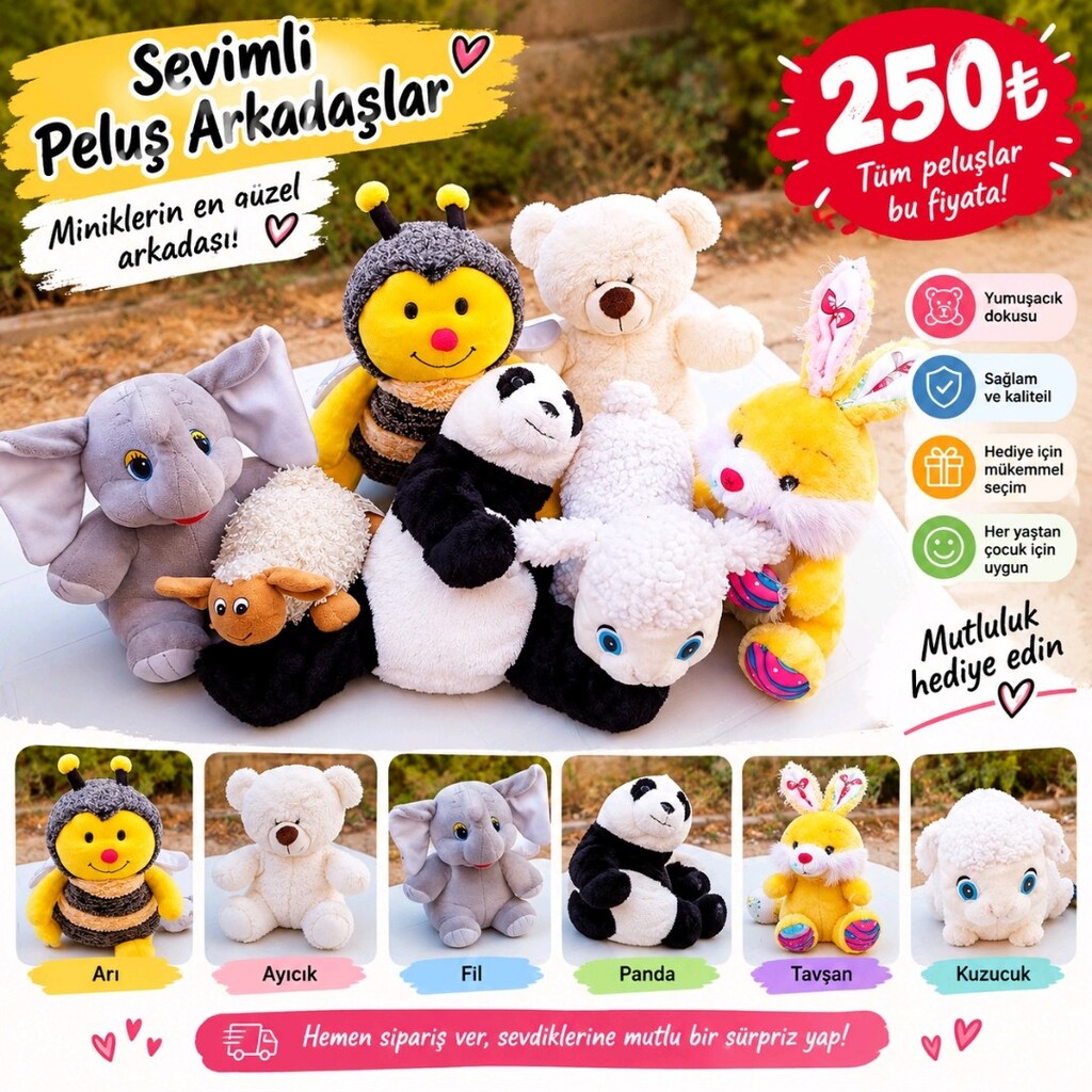 sevimli peluş oyuncaklar - 2