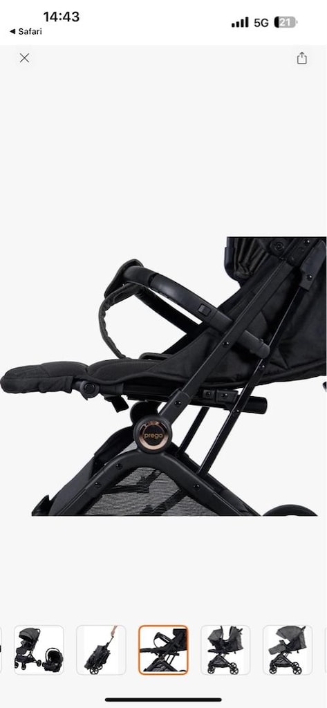 Prego Solo Vıp Travel Bebek Arabası Kabin Boy - 2