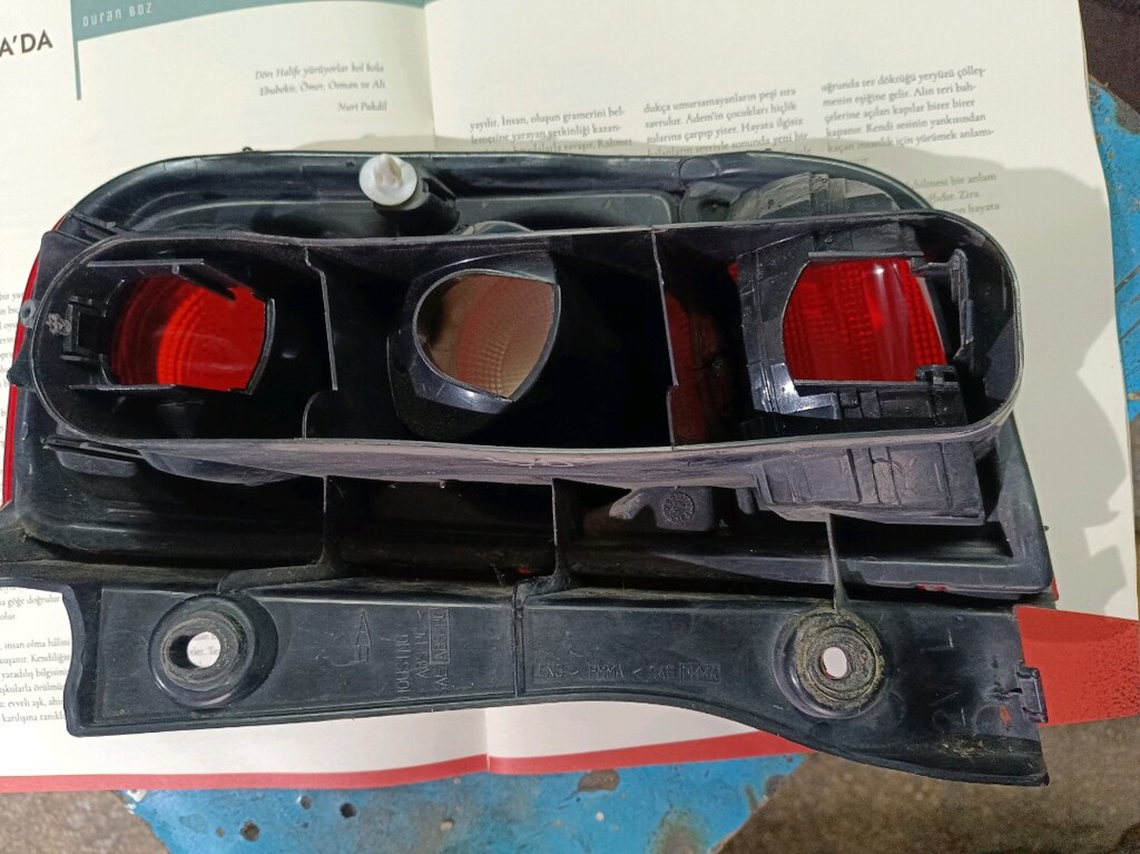 Nissan Micra 2003 2010 arası sol stop lambası orijinal valeo - 2
