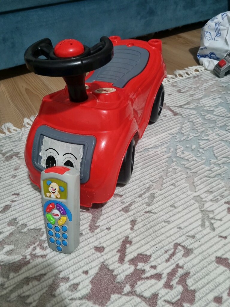 PANDA BİSİKLET KAYDIRAK TEKERLEKLİ SALLANAN AT İLK ARABAM PEDALLI ARAB - 10