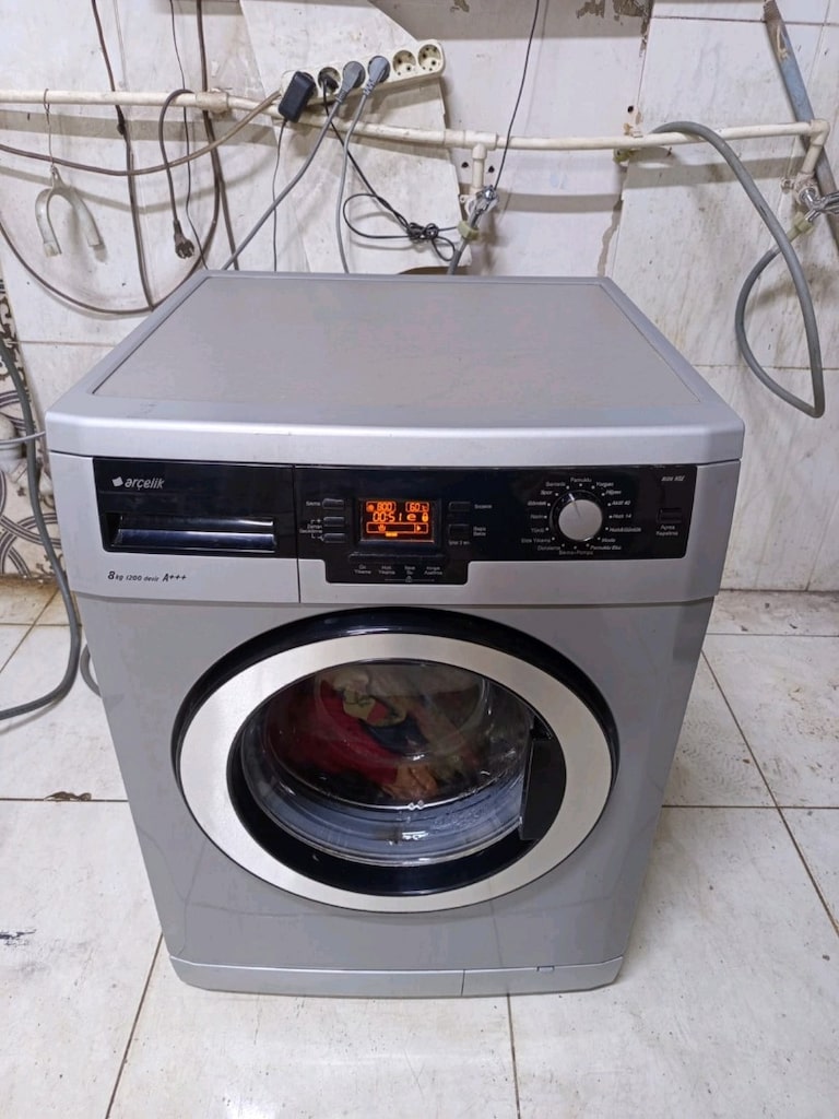 Arçelik 8kg çamaşır makinesi inverter motor - 2