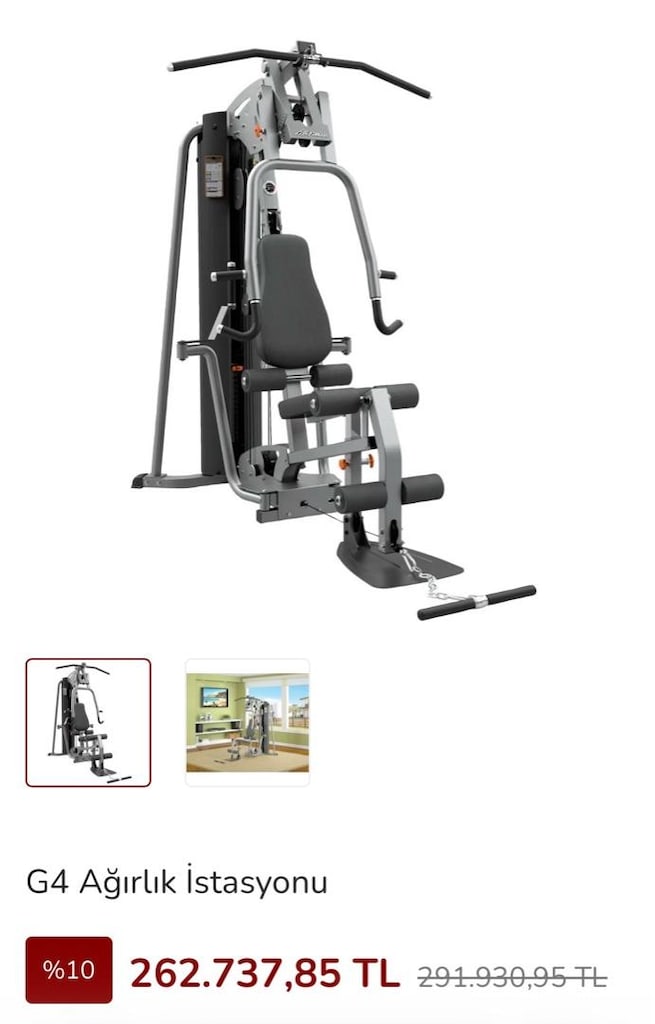 Lifefitness G4 Home Gym Ağırlık İstasyonu - 11