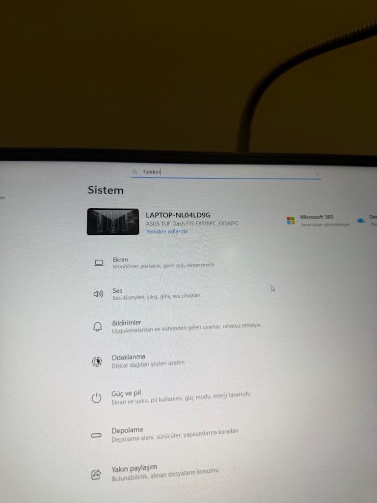Asus TUF Gaming Laptop - 7