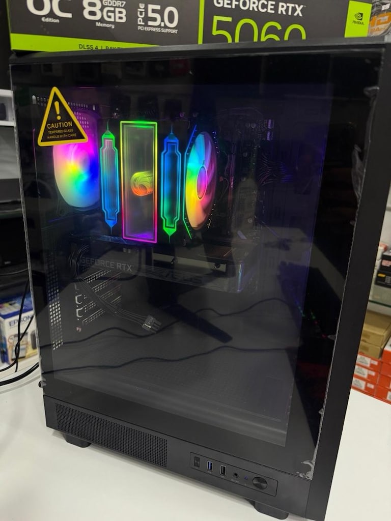 24 AY GARANTİLİ SIFIR MASAÜSTÜ BİLGİSAYAR İNTEL ULTRA 5~ ASUS RTX 5060 - 12