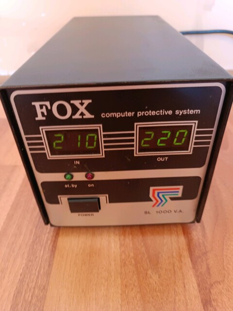 FOX MARKA 1 KVA BİLGİSAYAR/BUZDOLABI REGÜLATÖRÜ
