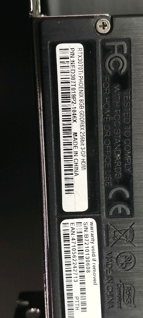RT 3070 Tİ. 8GB DDR6 ÇOK TEMİZ AÇIKLAMAYI OKUYUN - 9