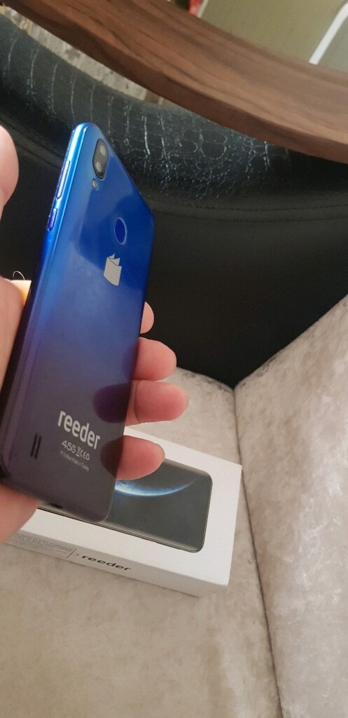 REEDER p13 bulue sıfır gibi tertemiz kılıfı var - 7