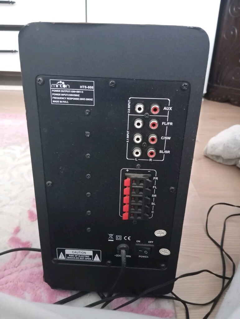 5 +1 hoparlör seti - 5