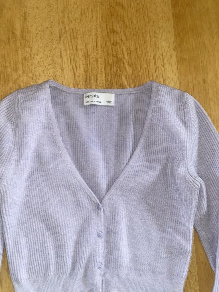 Bershka Lila Hırka