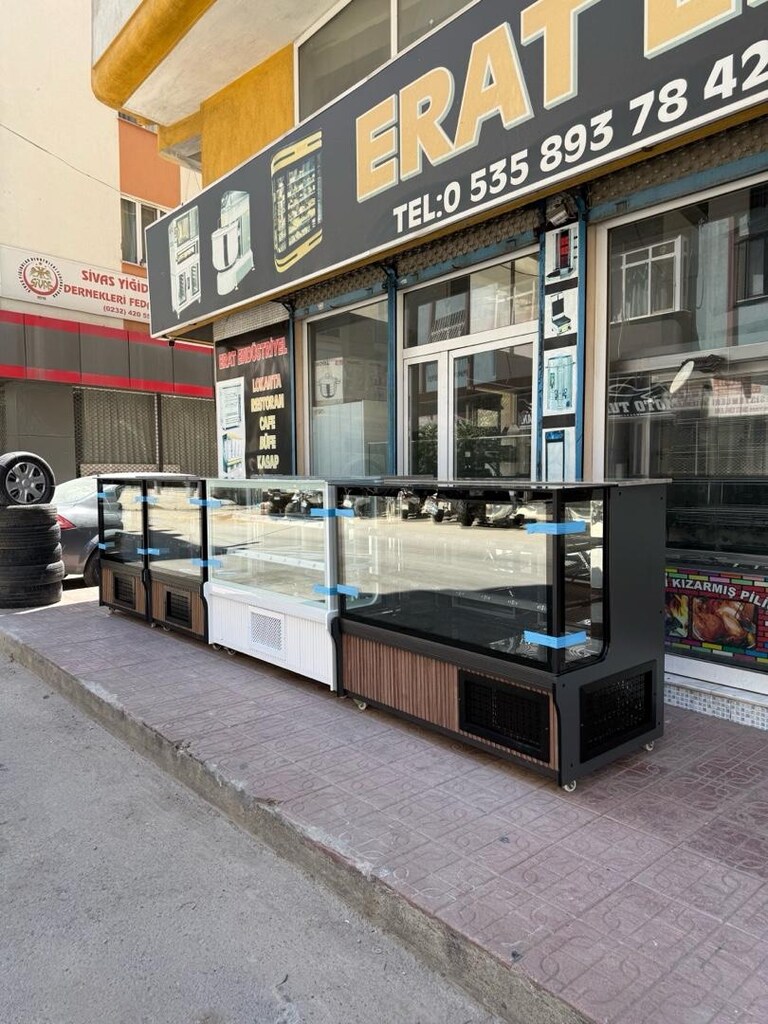 pasta dolabı meze dolabı kebap dolabı tatlı dolabı vitrin dolabı teşhi - 13