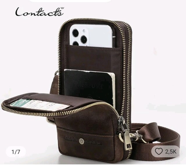 ORIGINAL LEATHER CROSS BELT BAG SINIRLI ADET