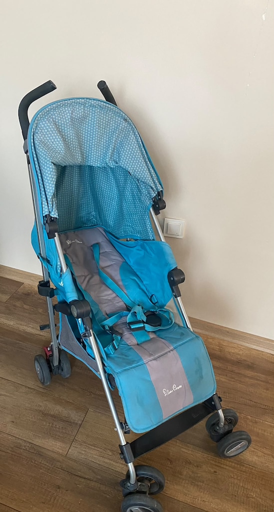 Silver Cross Zest Aqua Baston Bebek Arabası-Turkuaz - 10