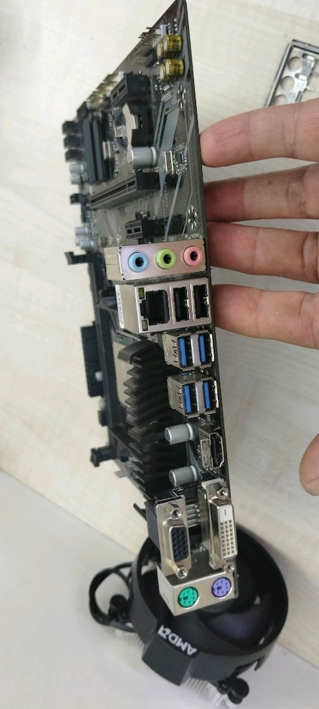 GA B450 +R5 5500+AMD CPU FAN SET - 3