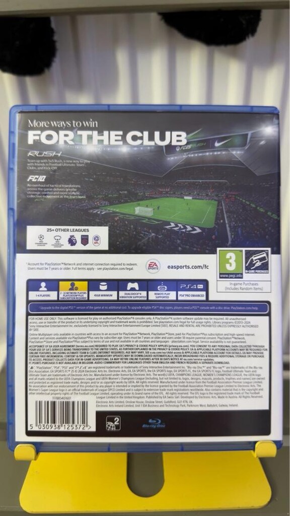 FC25 Türkçe Menü PS4 - PS5 - 5