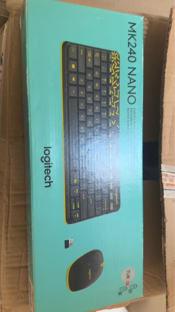 Logitech Klavye Mouse Set
