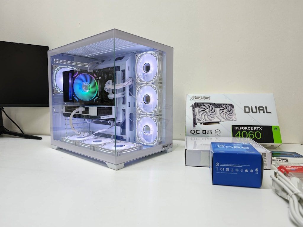 INTEL i5 12400F / RTX 4060 8GB / 16GB DDR5 2x8 // 1TB GEN4 M.2 - 3