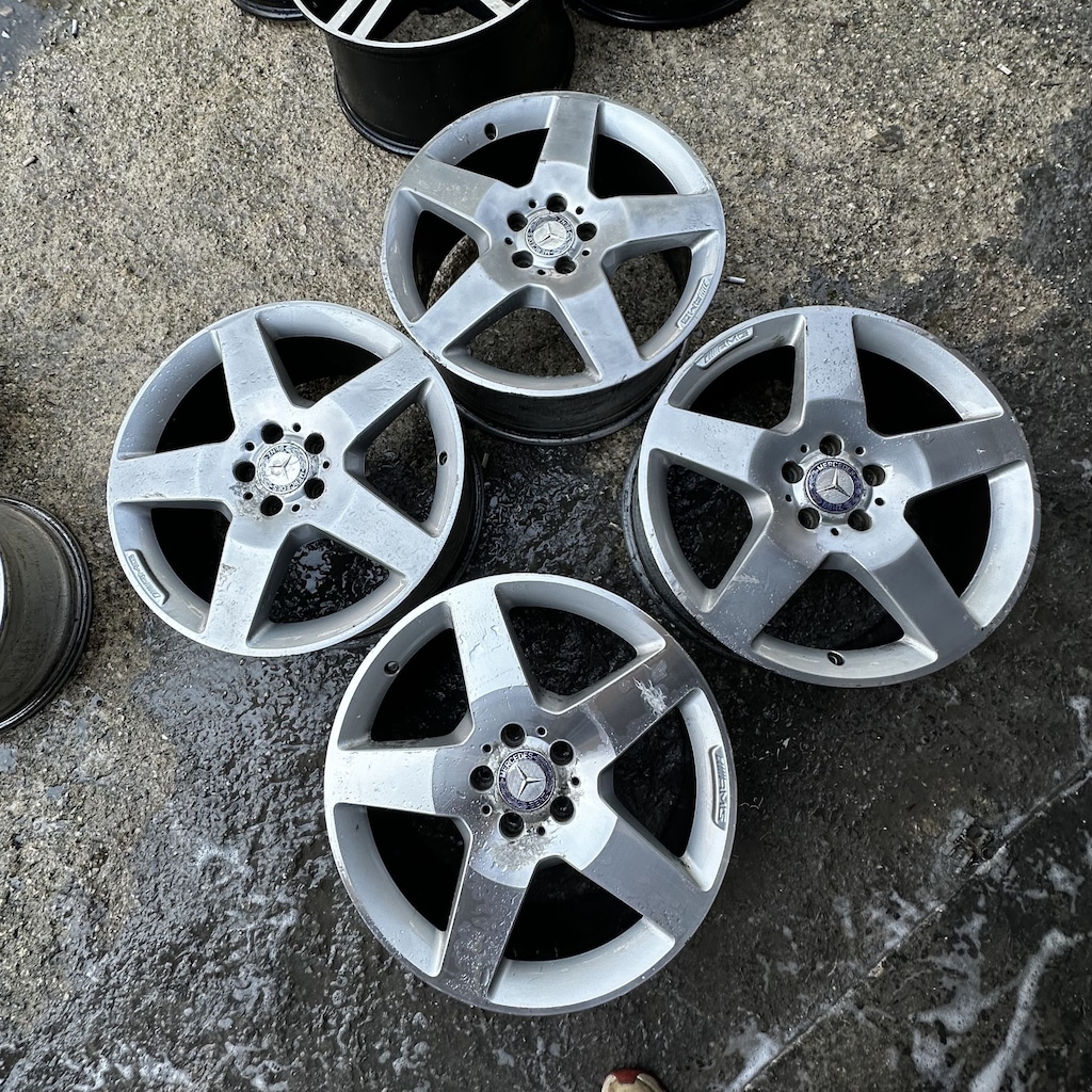 19 inç 5x112 Mercedes W166 ML Clas Orj. Ekipman Jant Takımı 2.El - 4