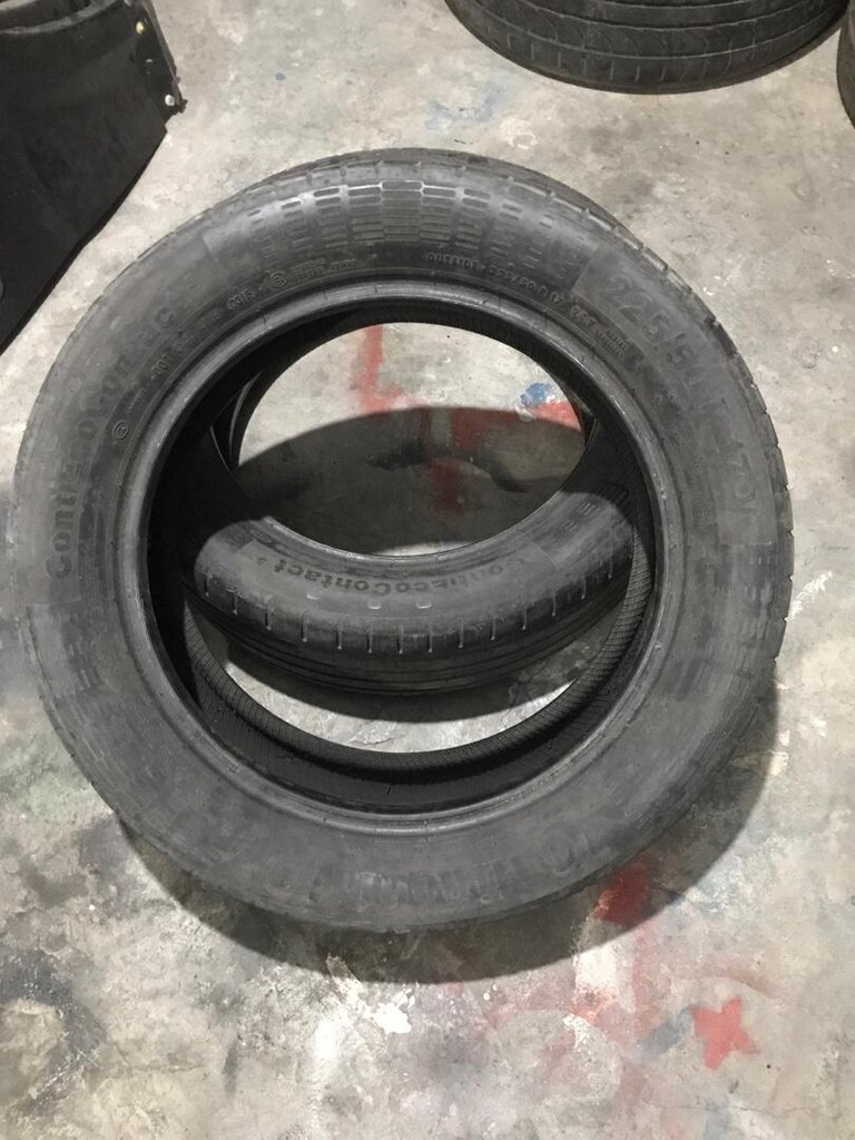 225 50 17 CONTİNENTAL 2 ADET LASTİK - 4