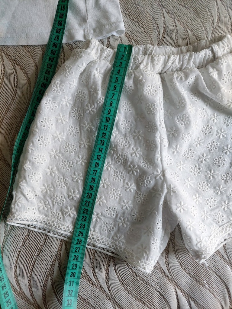 ZARA Kids fırfır fistolu şort bluz yazlık takım - 14