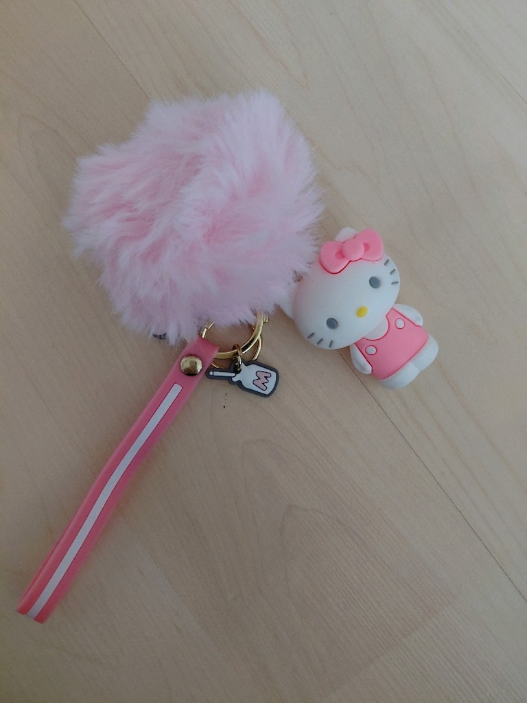 ponponlu anahtarlık hello Kitty sıfır - 2