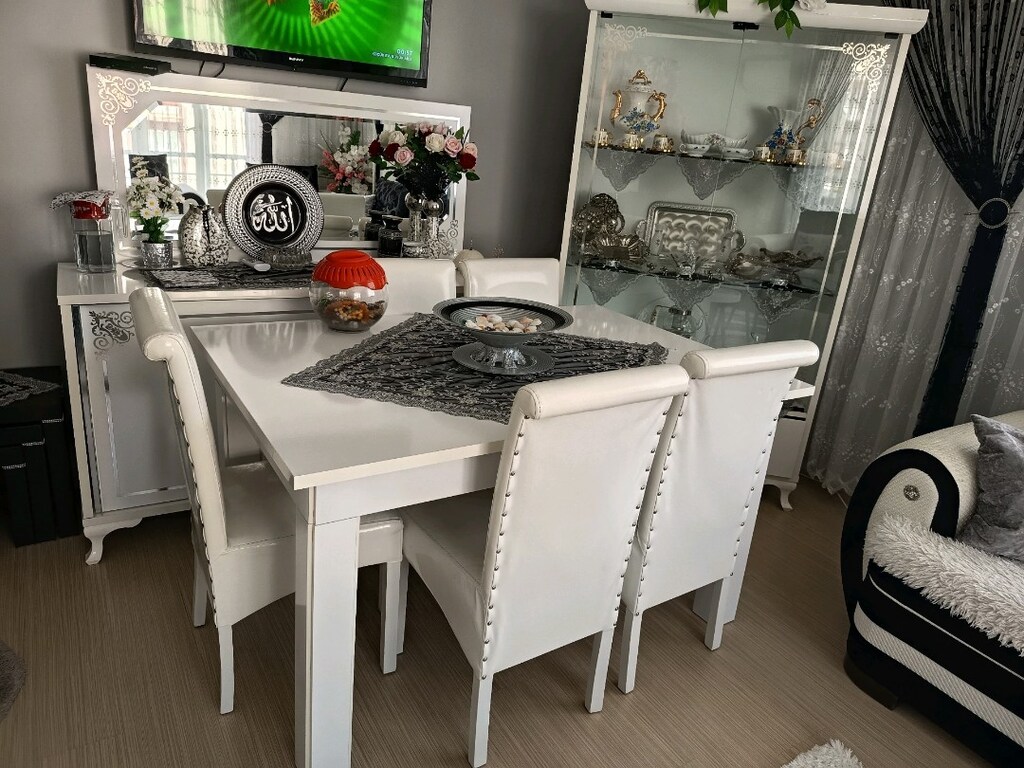 6 + 8 KİŞİLİK MASA 5 SANDELYE - 3