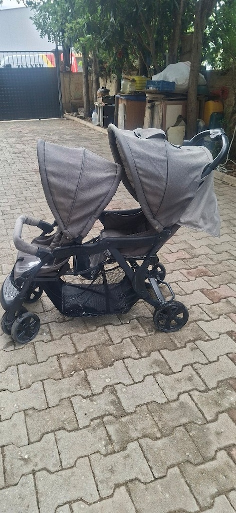 ikiz bebek arabası saglam temiz - 7
