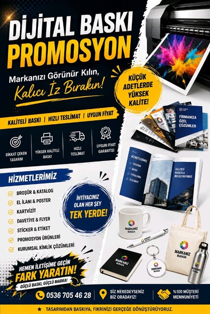 dijital baskı promosyon ürünleri