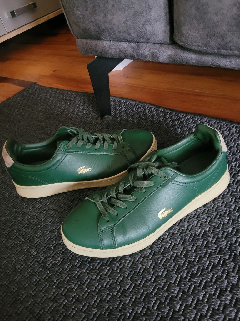 Lacoste Carnaby Pro Erkek yeşil Sneaker ayakkabı 42 numara - 7