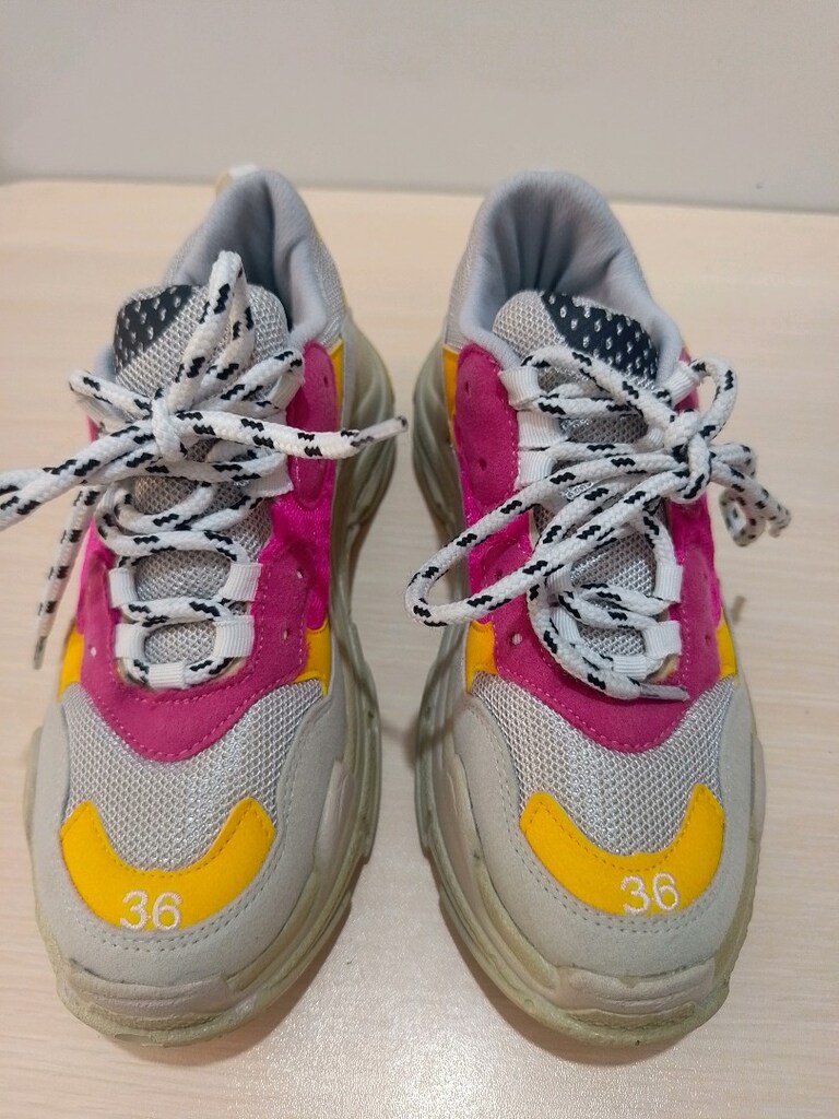 BALENCIAGA Renkli Bayan Sneaker - 2