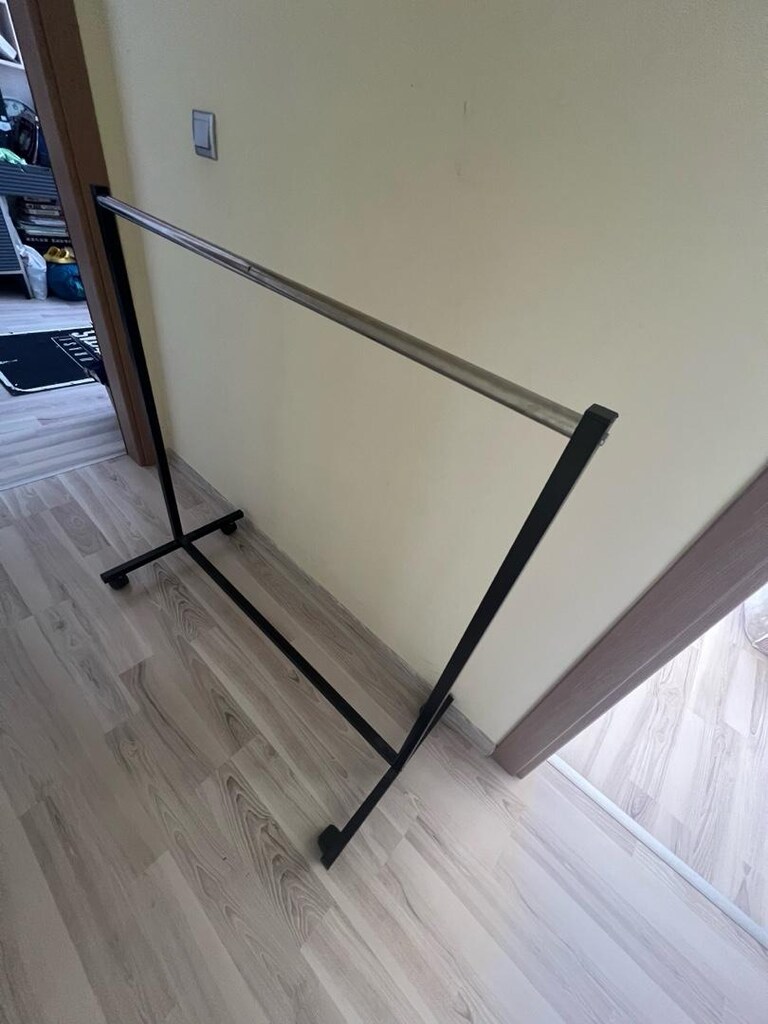 tekerlekli askı eşek elbise askısı - 2