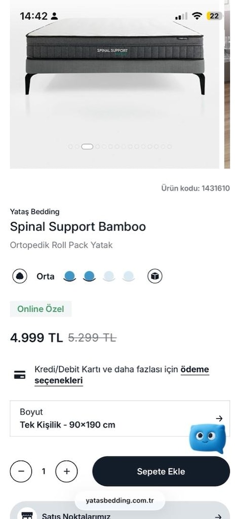 IKEA VIHALS/LURÖY Tek Kişilik Karyola (90x200) – 2 Çekmeceli - 3